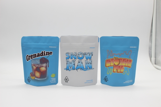 comprar Embalagens comestíveis ziplockk Sacos Mylar Proof Odor Eco Amigável Embalagens Alimentares Mylar Stand Up Pouches online manufacture