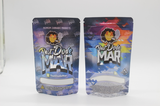 comprar Sacos de erva Mylar à prova de cheiro 1g 3,5g 7g 14g 28g Sacos Mylar pequenos de folha de aço online manufacture