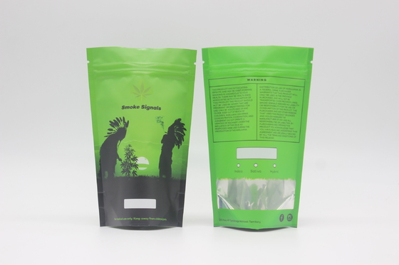 comprar Ervas daninhas ervas daninhas biodegradáveis bolsas para levantar comida embalagem bolsas Mylar com ziplock online manufacture
