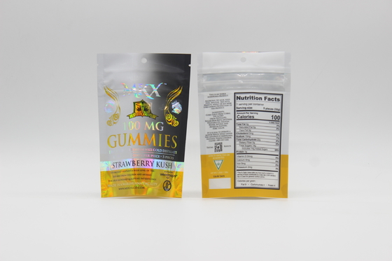 comprar 1g 3.5g 7g sacos de ervas daninhas Mylar resistentes ao odor espessura personalizada online manufacture