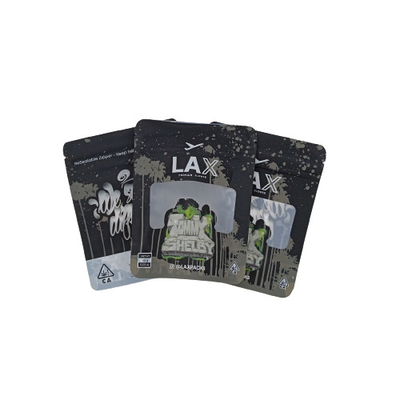 comprar Sacos de ervas daninhas preto com três lados com janela aberta online manufacture
