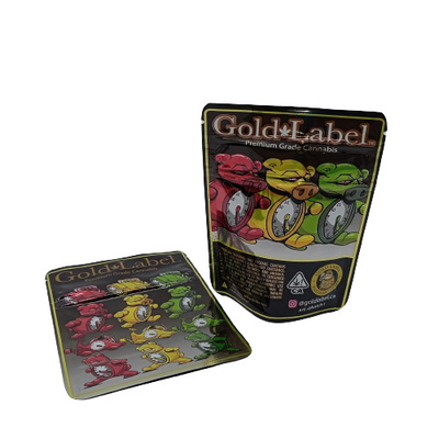 comprar Sacos personalizados de ervas daninhas Mylar Impresso digitalmente Resistente a odores com fecho. online manufacture