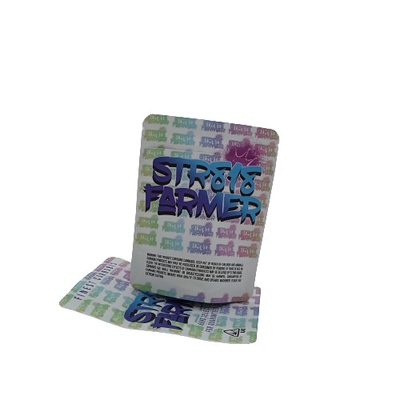 comprar Sacos personalizados de ervas daninhas Mylar resistentes a odores com fecho de fecho online manufacture
