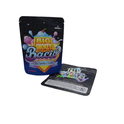 comprar Três lados 300g 150g erva Mylar embalagem bolsa fechadura Mylar alumínio bolsas de papel online manufacture
