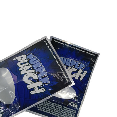 comprar Folha de alumínio Mylar ziplockk sacos de pé com janela para erva erva embalagem online manufacture