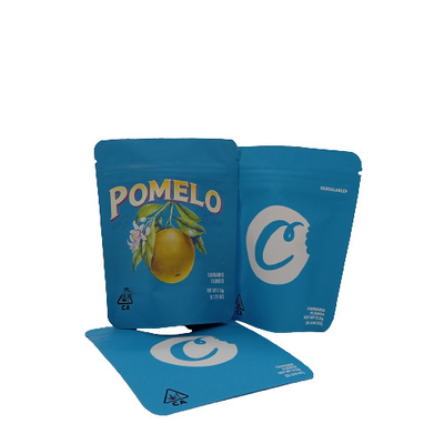 comprar Snack 300g Bolsas de erva azul Mylar com fechadura de fecho online manufacture
