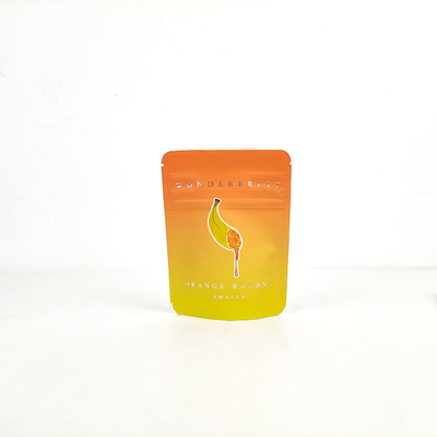 comprar Stand Up Custom Impresso Resistente a Crianças Zipper Re-sealable Mylar erva saco online manufacture