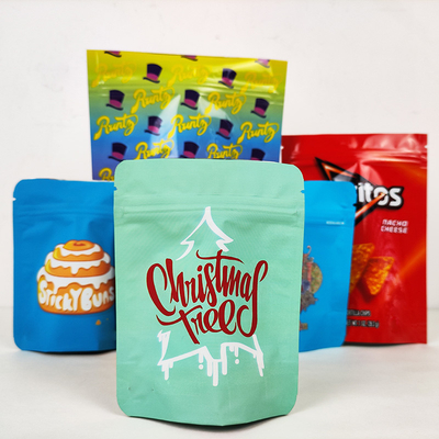 comprar Alimentos Grau Alumínio Folha ziplockk Saco 3.5g Mylar erva saco preto mate Stand Up online manufacture