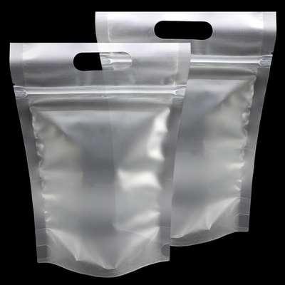 comprar Transparente congelado ver através de bolsas à prova de umidade auto-selo fechado fecho de 3 lados fechado bolsa online manufacture