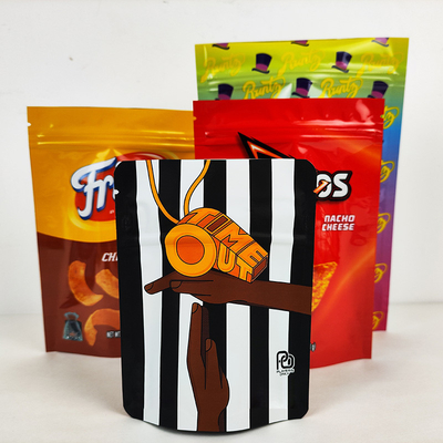 comprar Sacos de embalagem de alimentos à prova de odor, refeitáveis, sacos de ervas daninhas Mylar de 3,5 g. online manufacture