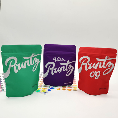 comprar Reutilizavel Multicolor Zipper Mylar Stand Up Pouches Humectance Proof para erva CBD online manufacture