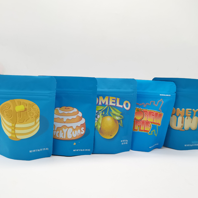 comprar 3.5g 7g 14g 28g Sacos de erva Mylar Stand Up Zipper Bolsa de armazenamento de alimentos online manufacture