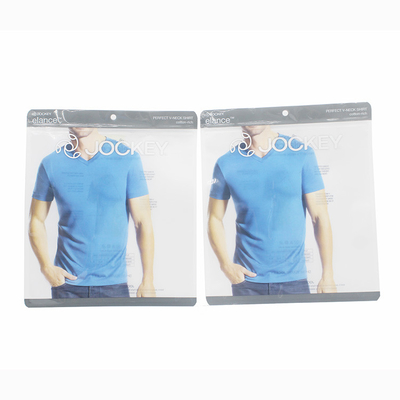 comprar Saco de plástico com vedação de três lados Saco de vestuário Embalagem de roupas Saco com fecho removível online manufacture