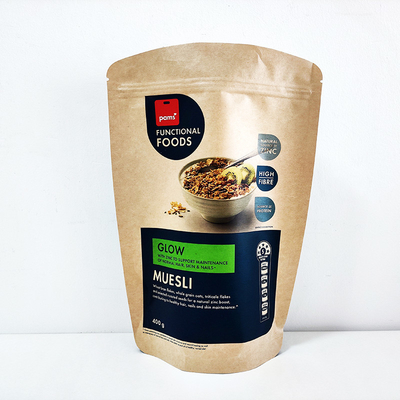 comprar Saco de embalagem de papel kraft para alimentos Impressão em rotogravura Alumínio Fundo plano Pequeno Stand Up Pouch online manufacture