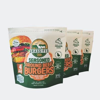 comprar Saco de plástico grande de embalagem de alimentos Custom Mylar Stand Up pouch com ziplock online manufacture