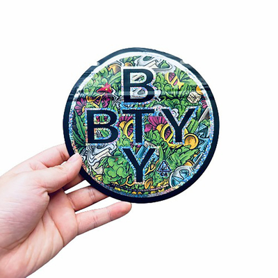 comprar O malote resistente de Mylar do zíper da criança cortou o saco de Mylar para THC Gummies online manufacture