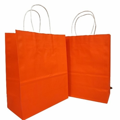 comprar Saco de compras do papel de embalagem do OEM para mercadorias de empacotamento dos petiscos da roupa online manufacture