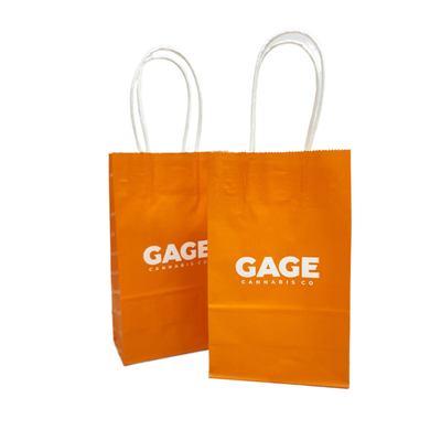 comprar Os sacos de compras do papel do GV com os punhos para petiscos dos bens do supermercado vestem sapatas online manufacture