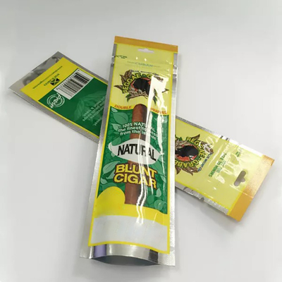 comprar PE de empacotamento do cigarro do saco do charuto feito sob encomenda três sacos laterais do selo com janela online manufacture