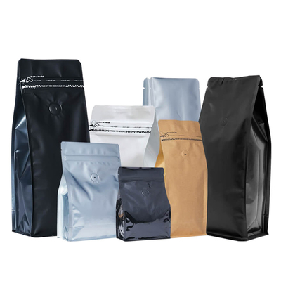 comprar Café inferior liso Bean Packaging With Zipper do saco de café 1000g de FDA 500g online manufacture