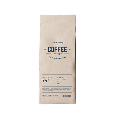 comprar Embalagem de café biodegradável Bolsa fechável de fechadura com fecho online manufacture