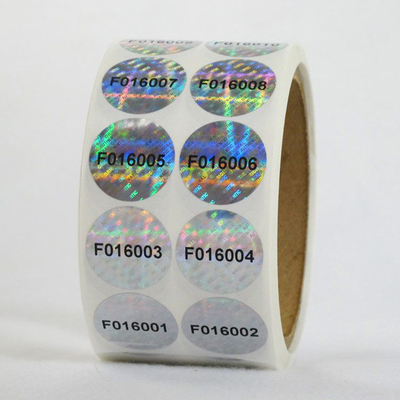 comprar Anti espessura personalizada da etiqueta apoio falso resistente frio holográfico online manufacture