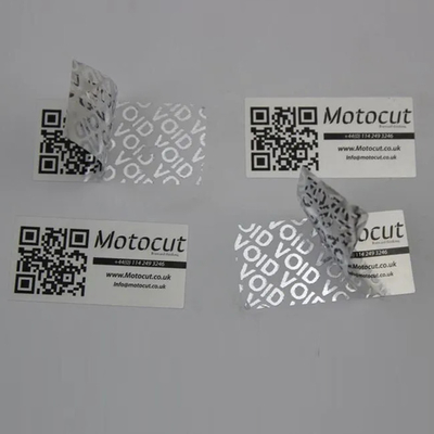 comprar Coloração personalizada, tamanho, adesivos à prova de adulteração, rótulo anti-falsificação para proteção da marca. online manufacture