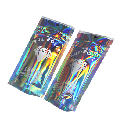 comprar Zipper Top 7g Holográfico Stand Up Pouch Fechamento de Selo de Calor online manufacture