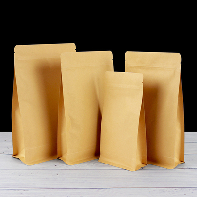 comprar 130 Mico espessura Biodegradável Bolsas de papel de fundo plano online manufacture
