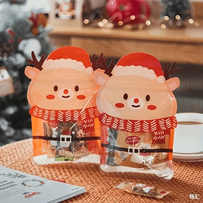 comprar Saco de embalagem de Natal Santa Claus em forma de biscoitos gomas doces online manufacture