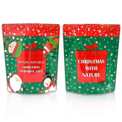 comprar Saco de embalagem de lanches de plástico transparente de Natal online manufacture