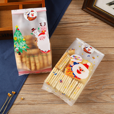 comprar Saco de embalagem de Natal para biscoitos do lado transparente online manufacture