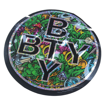 comprar Bolsas de Mylar de corte a dedo brilhantes impressas sob medida 3.5G Bolsas de Mylar de forma especial únicas online manufacture