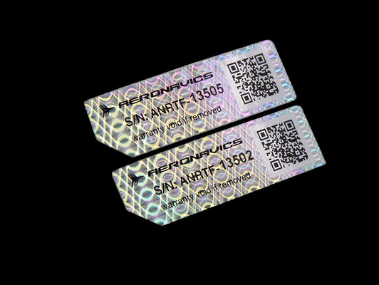 comprar Autocolantes Holográficos de Código Qr de Forma Única Etiquetas Adesivas Holográficas online manufacture