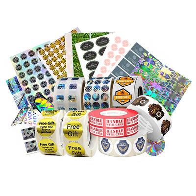 comprar UV Segurança QR Code Hologram Sticker Label Permanente / Removível / Adesivo Hot Melt online manufacture