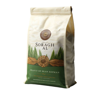 comprar Bolsas de chá ecológicas impressas em pé 500G 1Kg Papel Kraft Bolsas de chá recicláveis Bolsas de papel biodegradáveis online manufacture