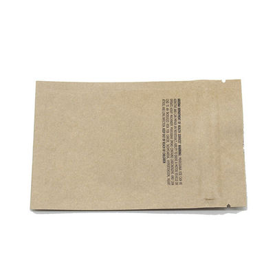 comprar Saco de papel Kraft Stand Up Zipper Bolsa de papel Kraft impermeável Zipper selado Recolocável online manufacture