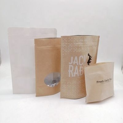 comprar Bolsas de papel de pé com janela clara online manufacture