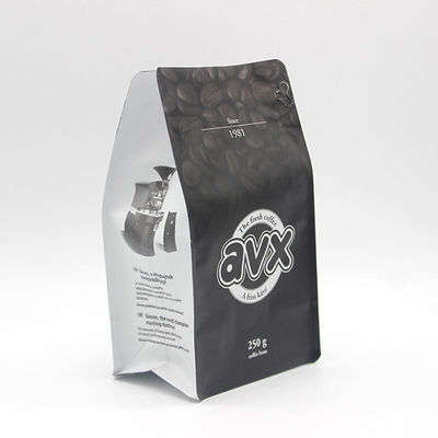 comprar Sacos de café laminados reutilizáveis de 250 g Sacos de café de pé com válvula online manufacture