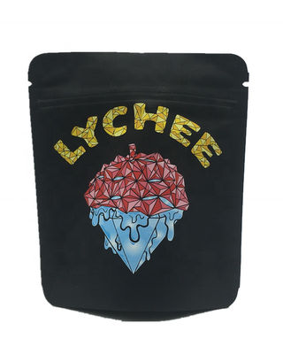 comprar 110 Microns Soft Touch Mylar Bag Doypack Tear Notch Embalagem em bolsa refeitável online manufacture