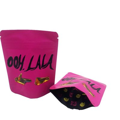 comprar ODM Soft Touch Mylar Saco 2oz Biodegradável Stand Up Pouches Embalagem de alimentos online manufacture