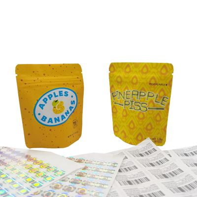 comprar Matte Compostável Holográfico Stand Up Pouch Vacuo hermético para embalagem de alimentos online manufacture