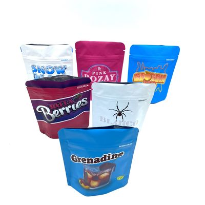 comprar LDPE Sacos Mylar Recapotáveis Gravação Impressão Alumínio Sacos de Embalagem GMP online manufacture