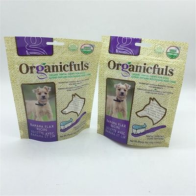 comprar ODM Digital Impresso Stand Up Pouches Doypack reciclável para snacks de cão online manufacture