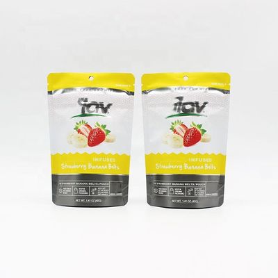 comprar Saco de fecho de papel de alumínio impresso à prova de cheiro Soft Touch Mylar Stand Up Bags online manufacture