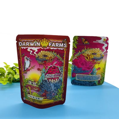 comprar CR Zipper Stand Up Zipper Pouch 3.5g Aluminized Foil para Darwin Farms online manufacture