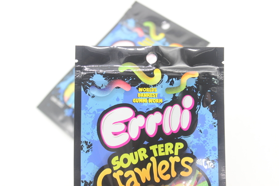 Impressão personalizada 3.5g 7g 14g folha de alumínio Saco de biscoitos Mylar Embalagem Sacos Mylar ziplockk