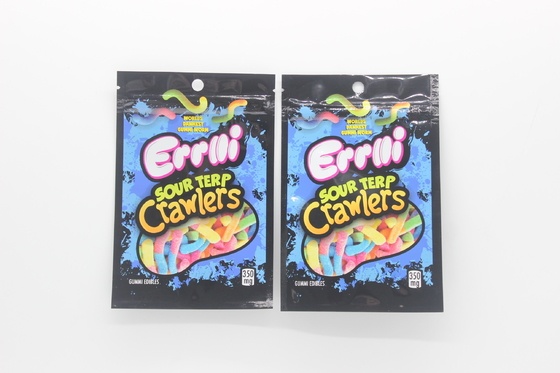 Bolsas de flor de ervas daninhas Mylar com zíper e seláveis ​​a quente 3,5 g à prova de cheiro