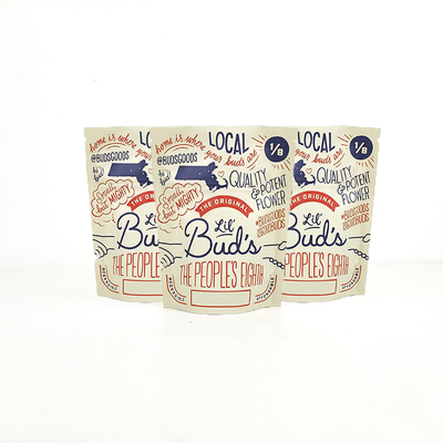 Impotência de humidade Stand Up Mylar sacos ziplockk selado Food Grade para snack biscoito biscoito