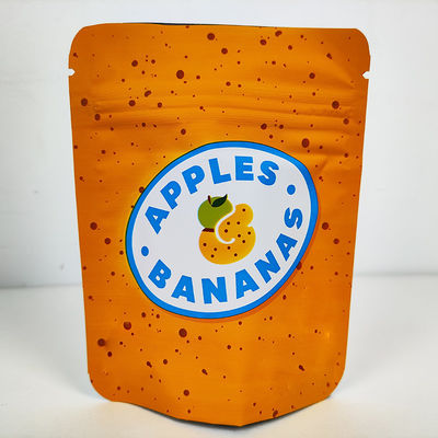 3.5g Sacos de erva Mylar Stand Up Pouch Doypack com fecho à prova de crianças